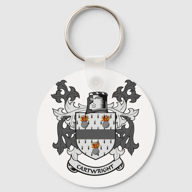KARTWRIGHT-Wappen Schlüsselanhänger (Vorderseite)