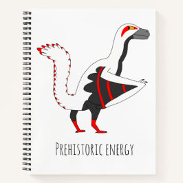 Karura der Archaeopteryx Dino-Vogel Spiralblock Notizbuch