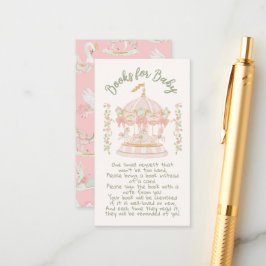 Karusselbücher für Kleinkinder Begleitkarte