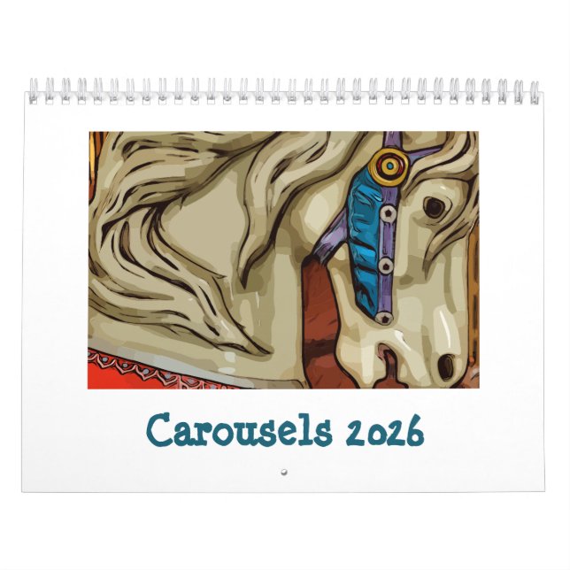 Karussell 2026 Kalender (Titelbild)