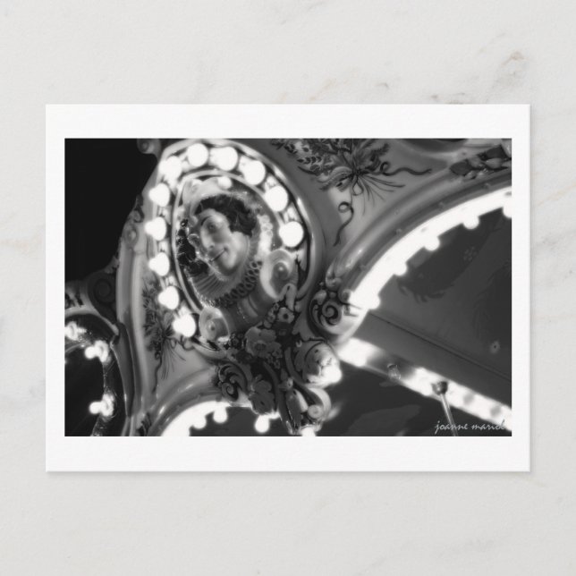 Karussell 2 Postkarte (Vorderseite)