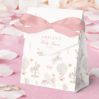Karussell-Andenkenbox für Baby-Shower im skurrilen Geschenkschachtel