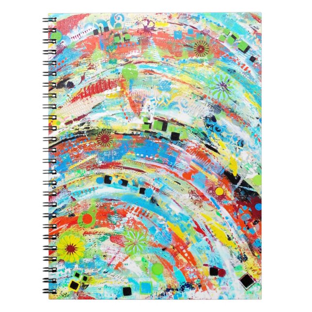 Karussell-Notebook Notizblock (Vorderseite)