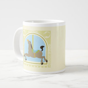 Karussell Pferd bis Juni Erica Vess Jumbo-Tasse