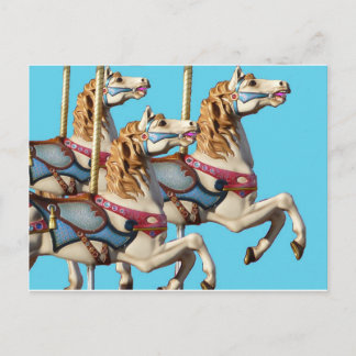 Karussell Postkarte
