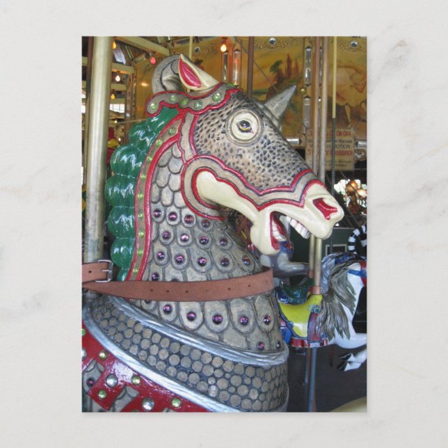 Karussell-Postkarte Postkarte (Vorderseite)