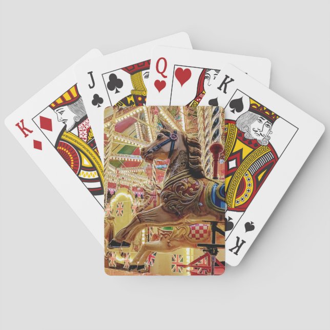 Karussell Spielkarten (Rückseite)