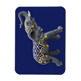 Karussell-Tier Elefant Foto Magnet