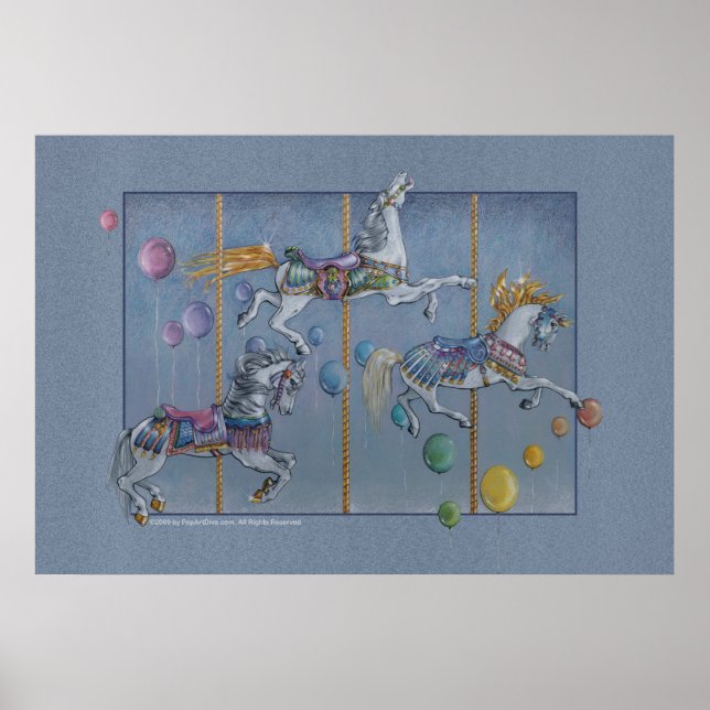 Karussellposter, Kunstdrucke - Opus One Poster (Vorne)