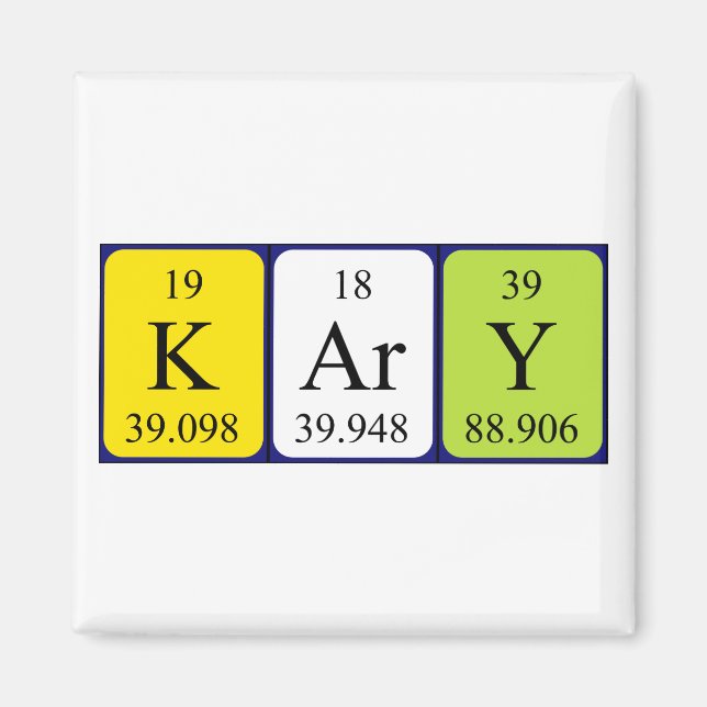 Kary Periodenmagnet Magnet (Vorne)