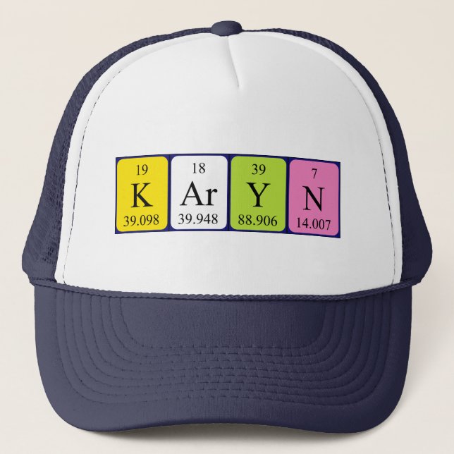 Karyn Periodenname Truckerkappe (Vorderseite)
