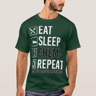 Karzinoid Krebs Bewusstsein essen Schlaf Chemo Wie T-Shirt