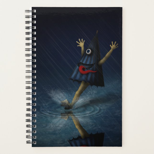 Kasa Obake Hiragana Chart benutzerdefinierbare Sch Planer (Vorderseite)