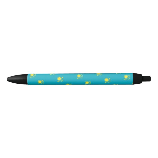 Kasachstan Flag Ballpoint Pen Kugelschreiber (Vorderseite)