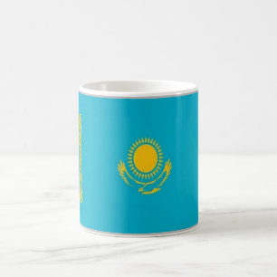 Kasachstan - Flagge - Kaffeetasse