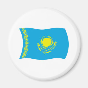 Kasachstan-Flagge-Magnet Magnet