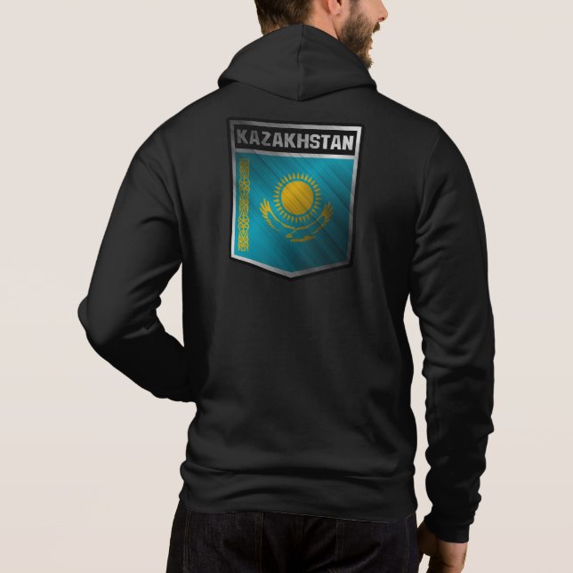 Kasachstan Hoodie (Rückseite)