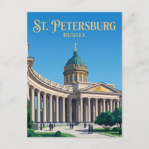 Kasan-Kathedrale Russland Postkarte