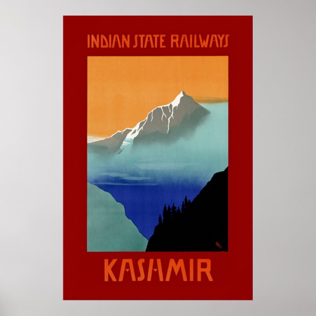 Kaschmir Poster (Vorne)