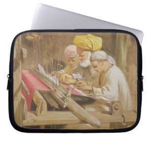 Kaschmir-Schale: Spinnen, 1863 (chromolitho) Laptopschutzhülle