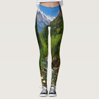 "Kaschmir: Von Jannat Nazir-Leggings ketten" Leggings