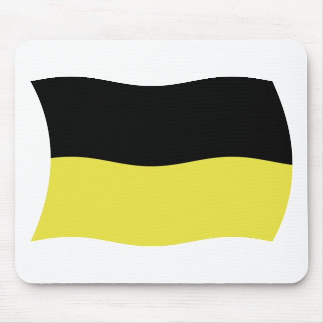 Kaschubische Flagge Mauspad (Vorne)
