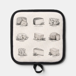 Käse aus aller Welt Topflappen