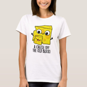 Käse aus dem alten Block Funny Food Puff T-Shirt