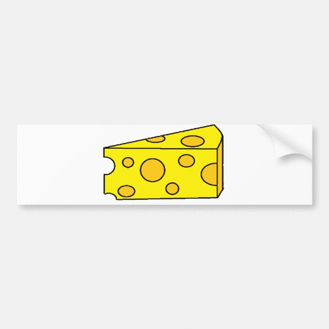 Käse-Autoaufkleber Autoaufkleber (Vorne)