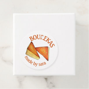 Käse Bourekas Savory Konditorei hausgemacht von Geschenkanhänger