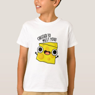 Käse, der Sie mit lustigen Nahrungskanonen trifft T-Shirt