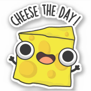 Käse Der Tag Funny Food Puff Aufkleber