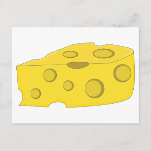 Käse Feiertagspostkarte