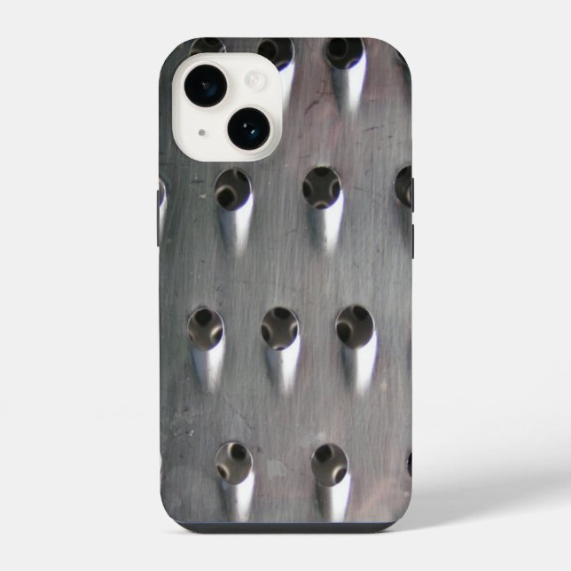 Käse Grater iPhone 14 Hülle (Rückseite)