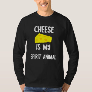 Käse ist mein Geist Tier Holey Cheddar Dairy Eda T-Shirt