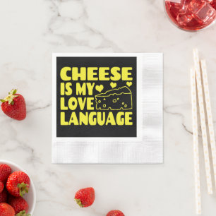 Käse ist meine Liebe - Chesse Lovers Serviette