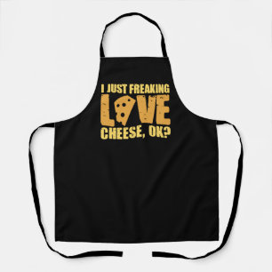 Käse Joke Cheesy Feinschmecker Cheesemonger Emmen Schürze