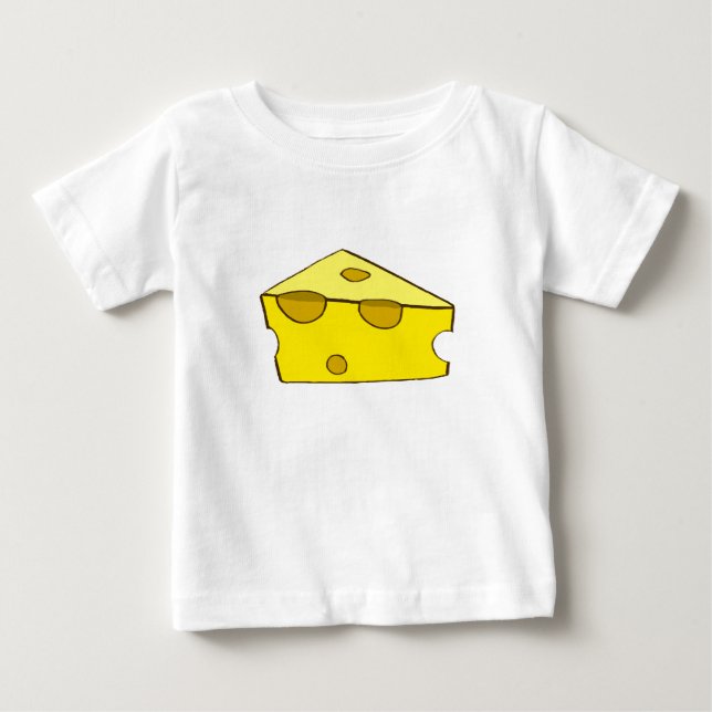 KÄSE-KÄSE BABY T-SHIRT (Vorderseite)