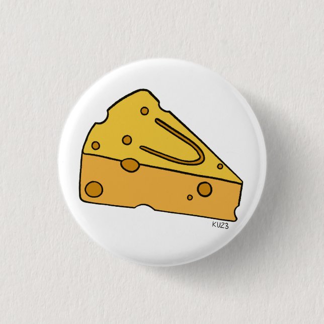 Käse-Kutzi Button (Vorderseite)