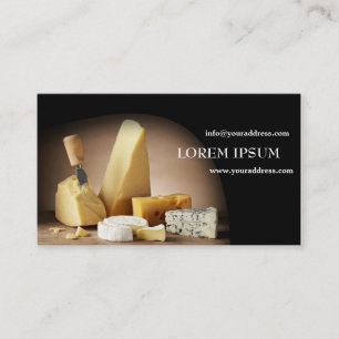 Käse Manager Shop Verkaufen Lebensmittel Köstlich  Visitenkarte