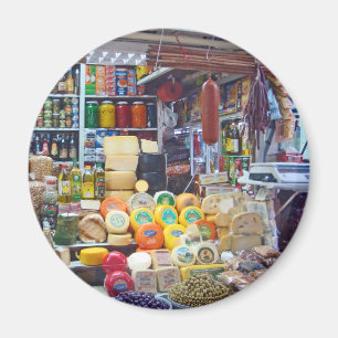 Käse, Oliven u. Nüsse Magnet