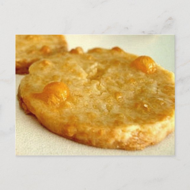 Käse Pennies Recipe Postkarte (Vorderseite)