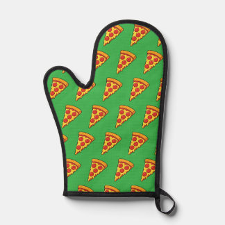 Käse-Peperoni-Pizza-Stück Ofenhandschuh