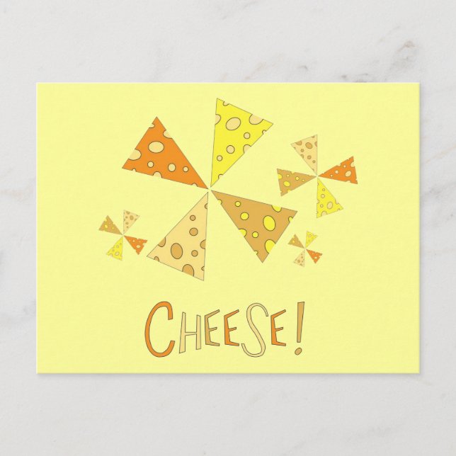 Käse! Postkarte (Vorderseite)