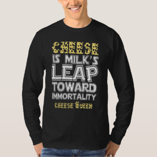 Käse Queen Crown Girl Cheesy Cheddar Grilled Che T-Shirt