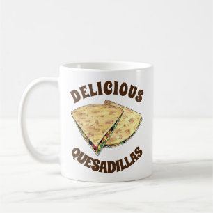 Käse Quesadillas Mexican Food Appetizer Kaffeetasse
