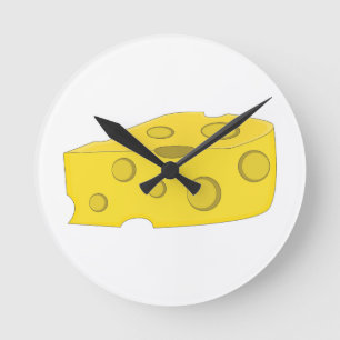 Käse Runde Wanduhr