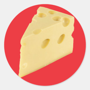 Käse Runder Aufkleber
