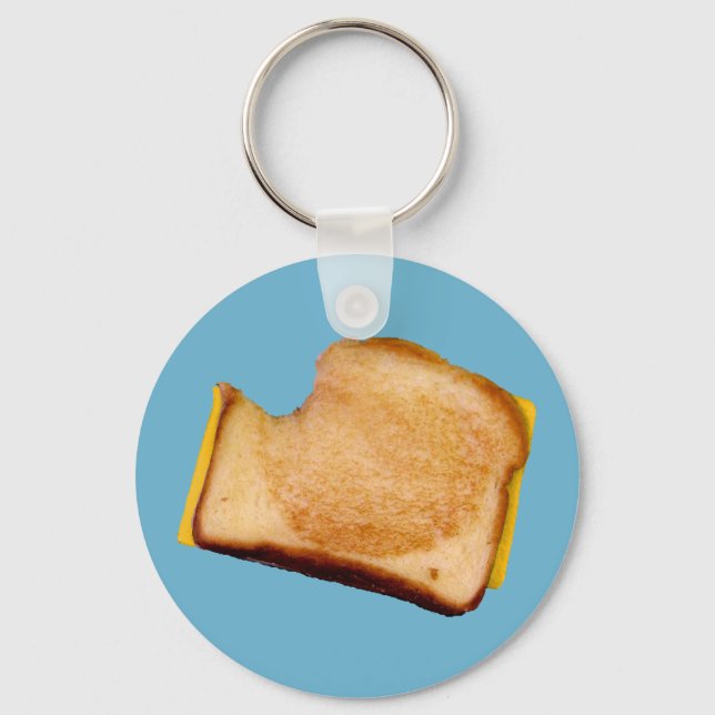 Käse-Sandwich Schlüsselanhänger (Vorderseite)