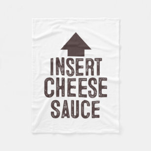 Käse Sauce Einsetzen Lustiger Halloween Zeigepfeil Fleecedecke